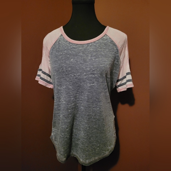 Warehouse One Tops - Shoulder Cut Out T-Shirt, EUC